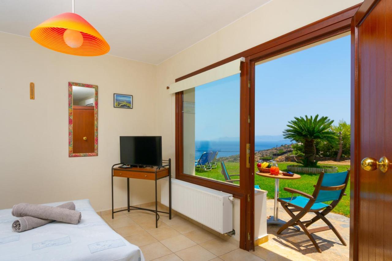 Aggeliki Stunning Elounda View Apartment Bagian luar foto